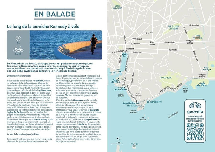 Plan détaillé - Marseille | Cartoville carte pliée Gallimard 