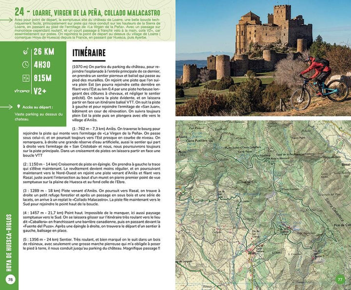 Topoguide cyclo - Aragon (Espagne), 61 itinéraires VTT | VTOPO guide vélo VTOPO 