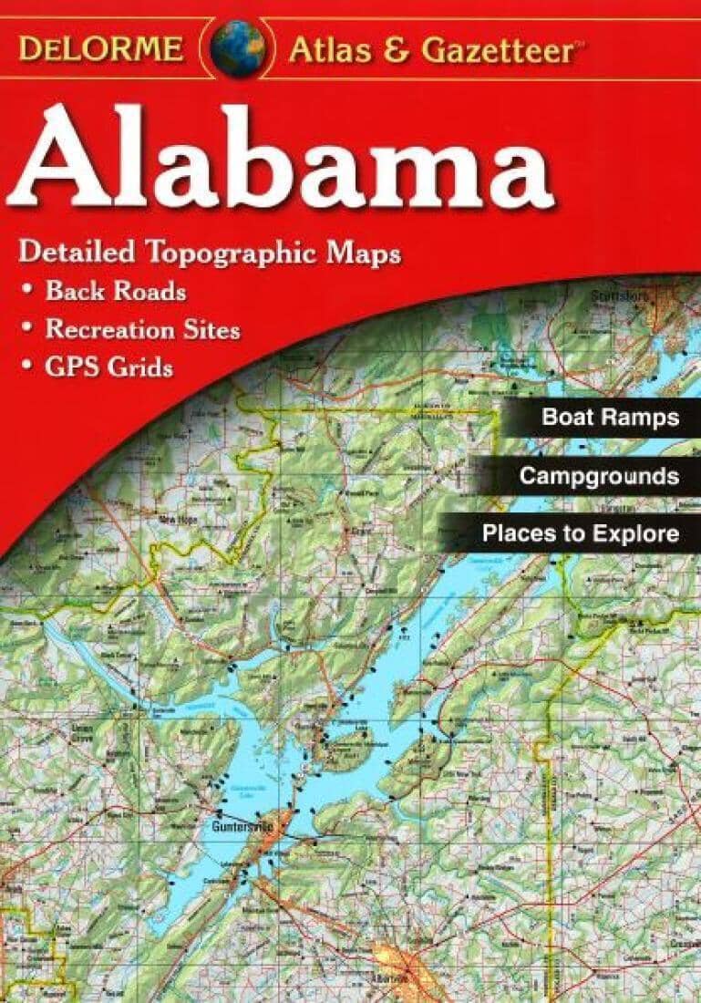 Alabama, Atlas & Gazetteer | DeLorme Atlas 