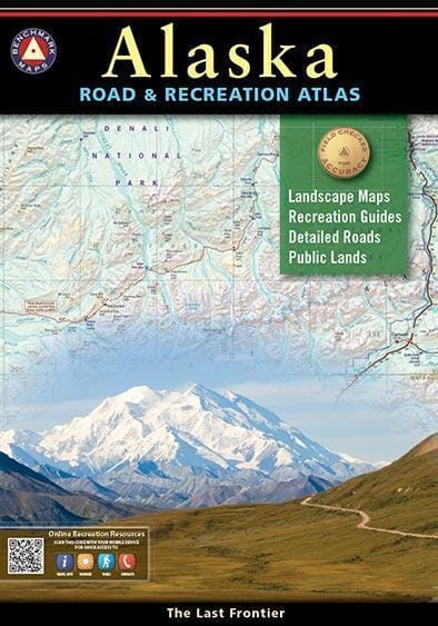 Alaska Road & Recreation Atlas | Benchmark Atlas 