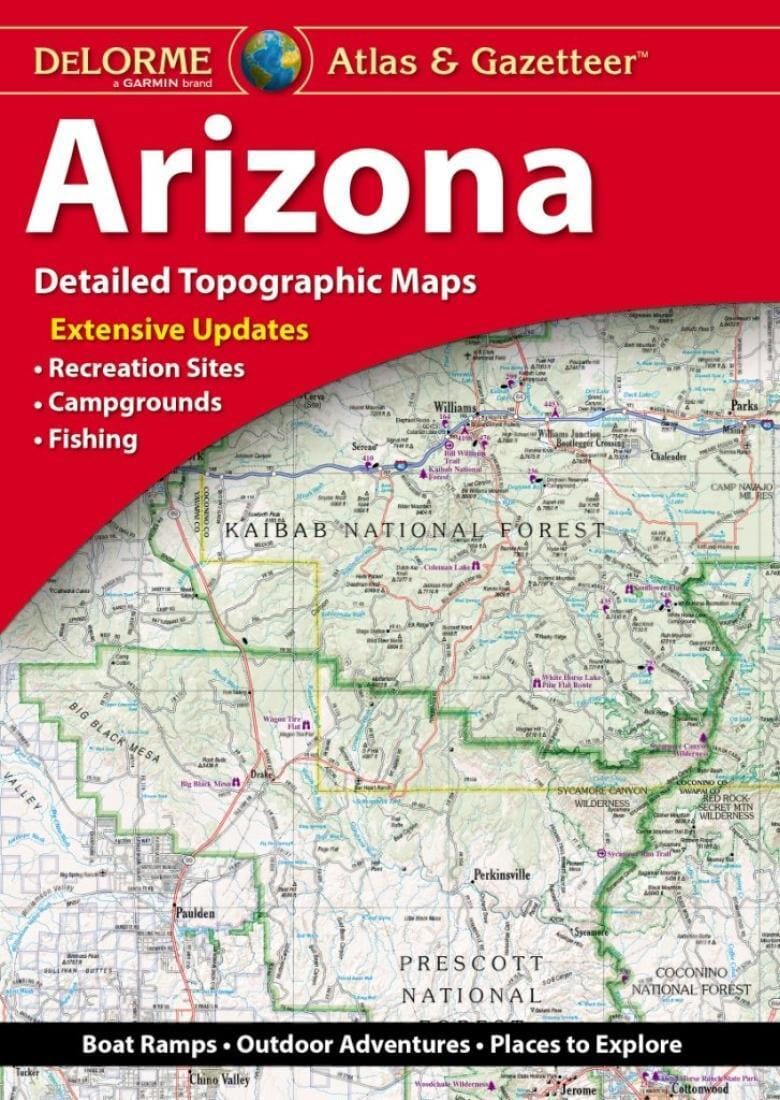Arizona Atlas and Gazetteer | DeLorme Atlas 