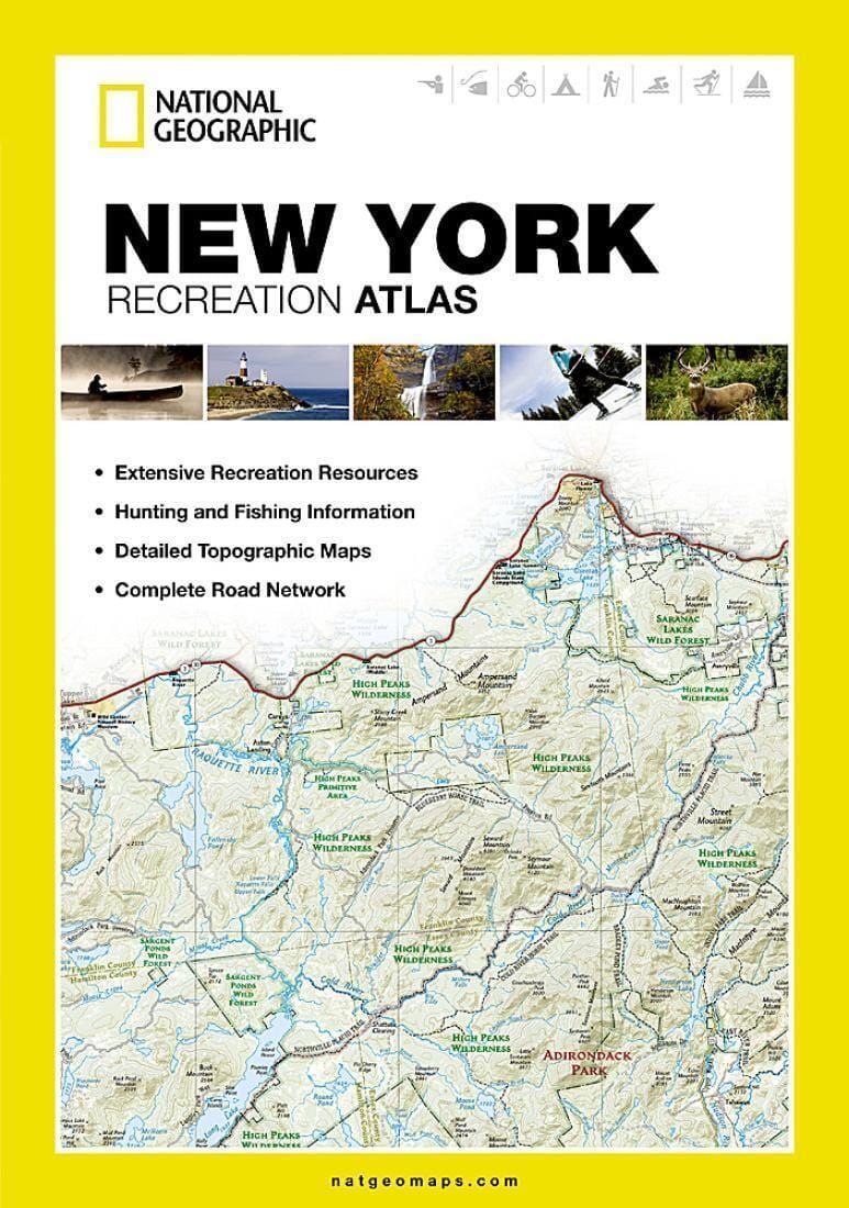 New York Recreation Atlas | National Geographic