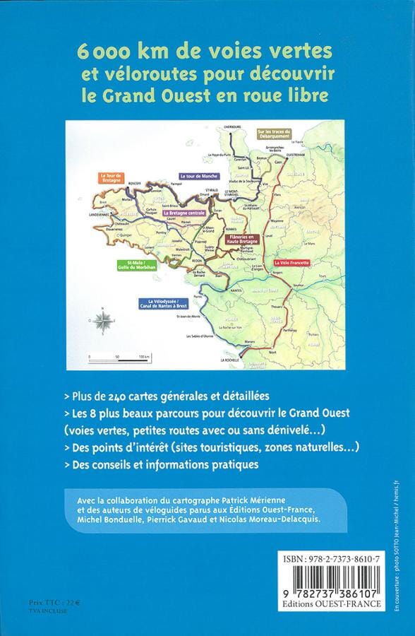Atlas - Les plus belles voies vertes et véloroutes du Grand-Ouest | Ouest France atlas Ouest France 