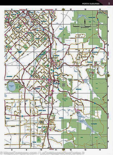 Atlas routier et tout terrain - Ouest de l'Australie (format A4, à spirales) | Hema Maps - La Compagnie des Cartes