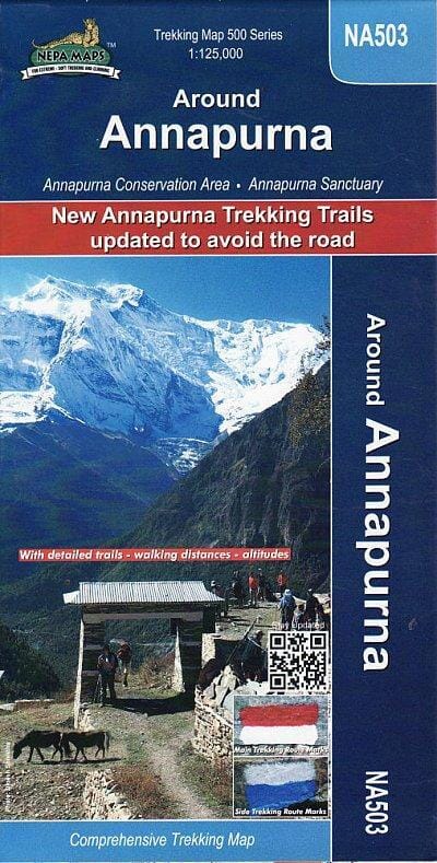 Around Annapurna | Himalayan MapHouse Pvt. Ltd Hiking Map 