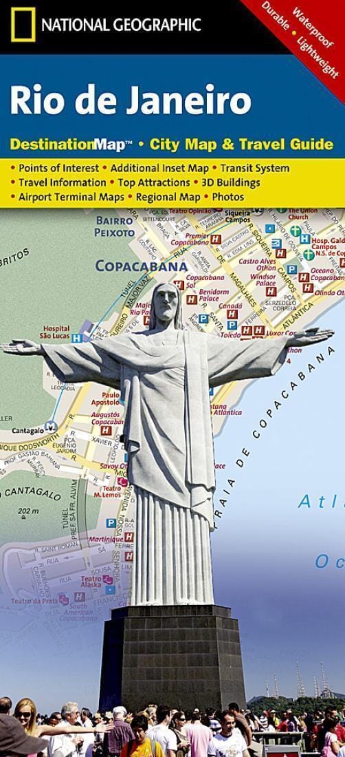 Rio de Janeiro (Brazil) Destination Map | National Geographic