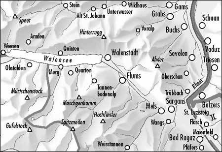 Carte de randonnée imperméable n° 237T - Walenstadt (Suisse) | Swisstopo - Excursions au 1/50 000 carte pliée Swisstopo 