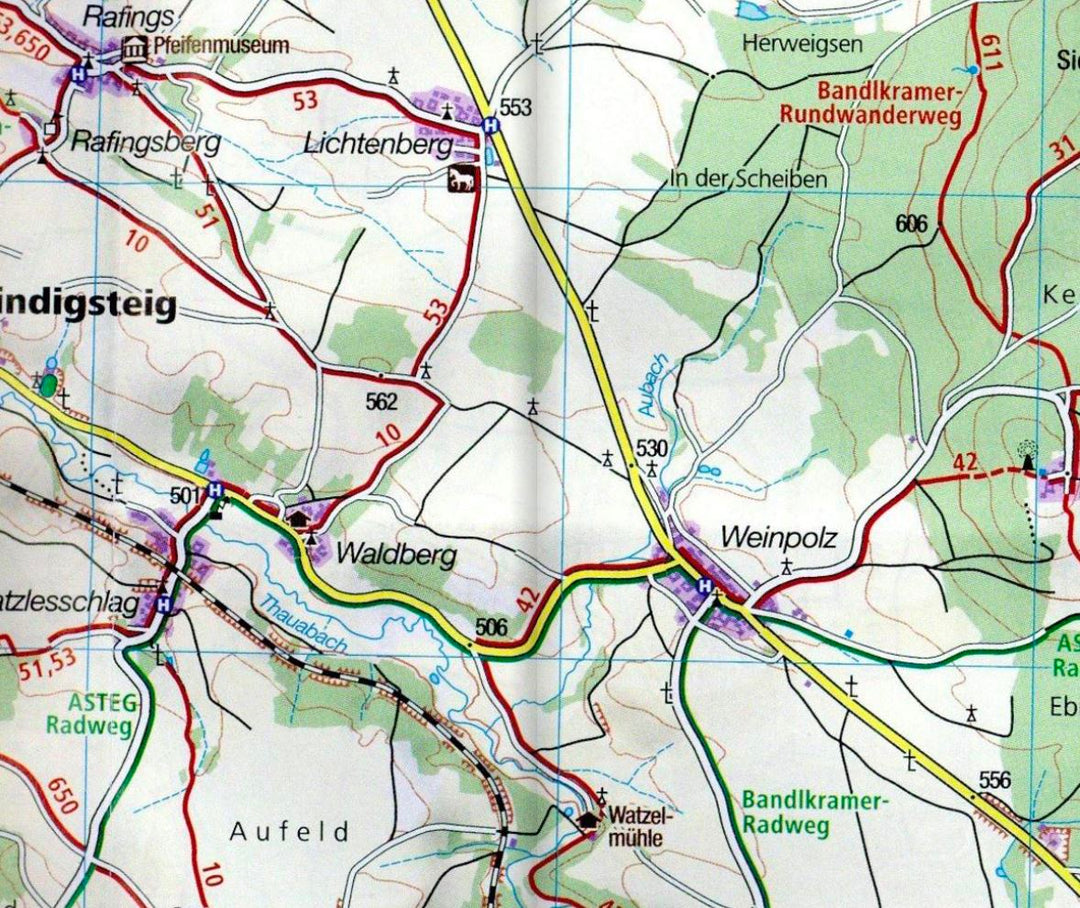 Carte de randonnée n° 885 - St.Georgen, Triberg, NP Südschwarzwald (Allemagne) | Kompass carte pliée Kompass 
