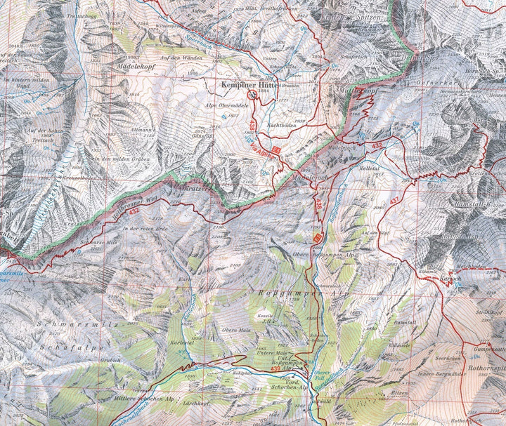 Carte de randonnée & ski - Isarwinkel, Benediktenwand, n° BY11 (Alpes bavaroises) | Alpenverein carte pliée Alpenverein 
