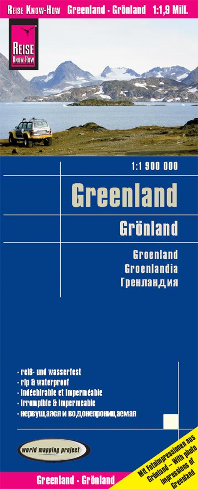 Carte - Groenland | Reise Know How carte pliée Reise Know-How 