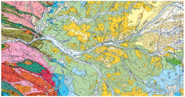 Carte hydrogéologique de la France (pliée) | BRGM carte pliée BRGM 