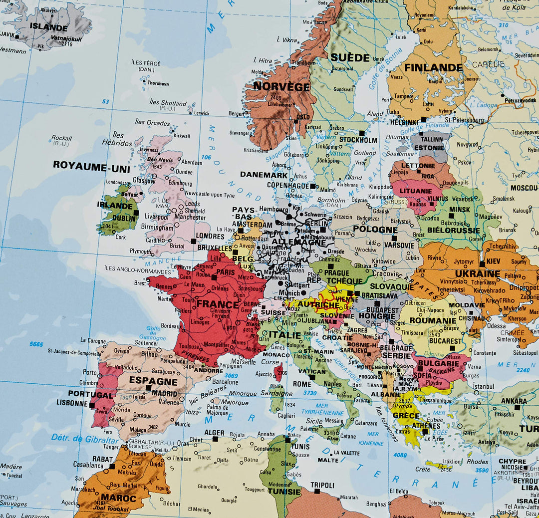 Top 20 des cartes du monde très instructives, par Map Central