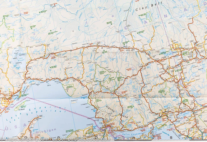 Carte routière - Canada central | Reise Know How carte pliée Reise Know-How 