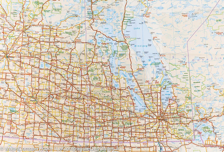 Carte routière - Canada central | Reise Know How carte pliée Reise Know-How 