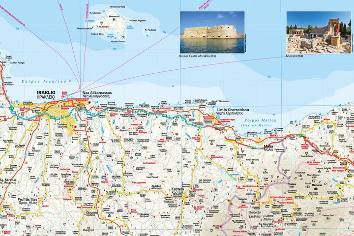Carte routière - Crète (Grèce) | Reise Know How carte pliée Reise Know-How 