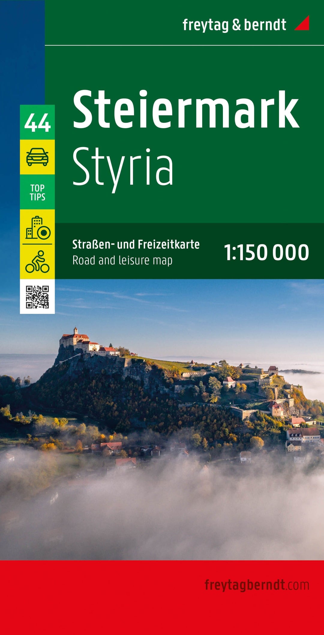 Carte routière & cycliste - Styrie (Autriche) | Freytag & Berndt carte pliée Freytag & Berndt 