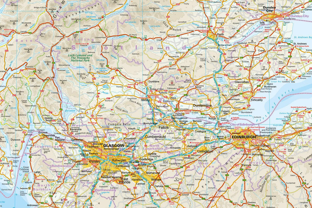 Carte routière - Écosse | Reise Know How carte pliée Reise Know-How 