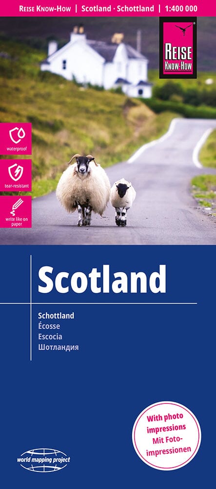 Carte routière - Écosse | Reise Know How carte pliée Reise Know-How 