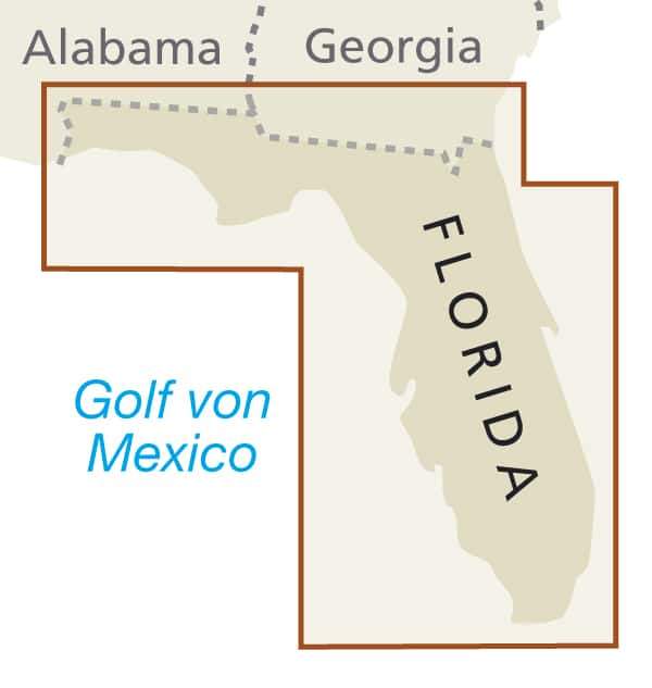 Carte routière - Floride - n° 10 | Reise Know How carte pliée Reise Know-How 