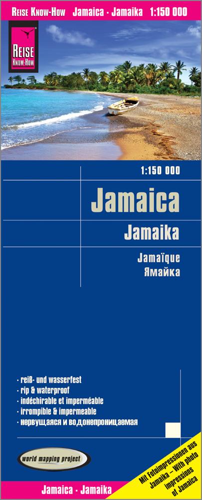 Carte routière - Jamaïque | Reise Know How carte pliée Reise Know-How 