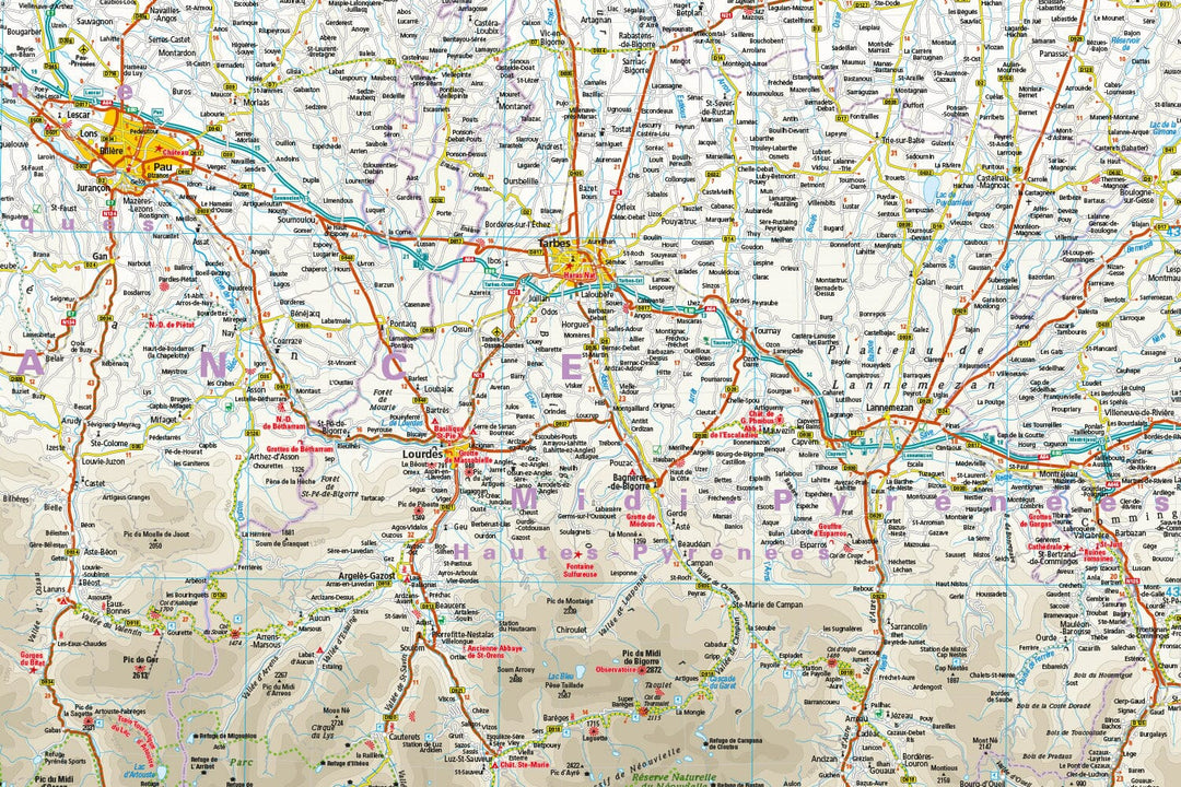 Carte routière - Pyrénées | Reise Know How carte pliée Reise Know-How 