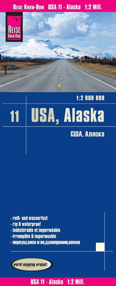 Carte routière USA n° 11 - Alaska | Reise Know How carte pliée Reise Know-How 