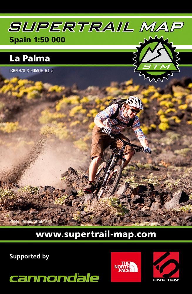 Carte Supertrail - La Palma | Supertrail Map carte pliée Supertrail Map 