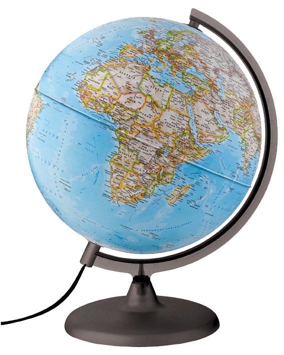 Globe lumineux "Classic" - diamètre 30 cm, en français | National Geographic globe National Geographic 