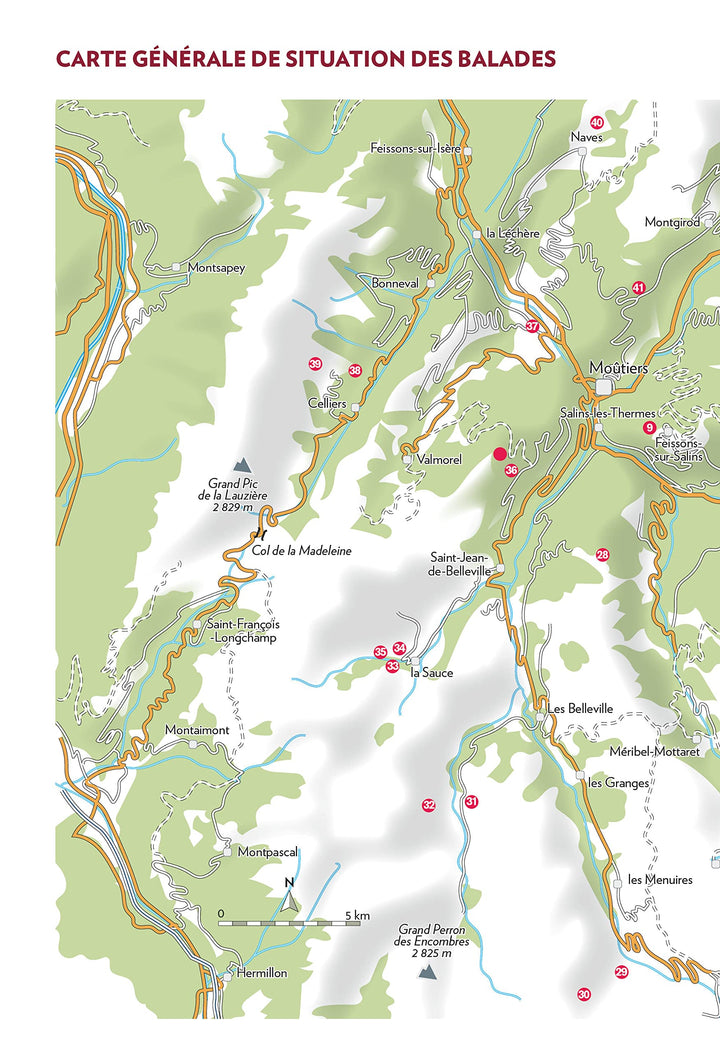 Guide de balades - Trois-Vallées, Vanoise | Glénat - P'tit Crapahut guide de randonnée Glénat 