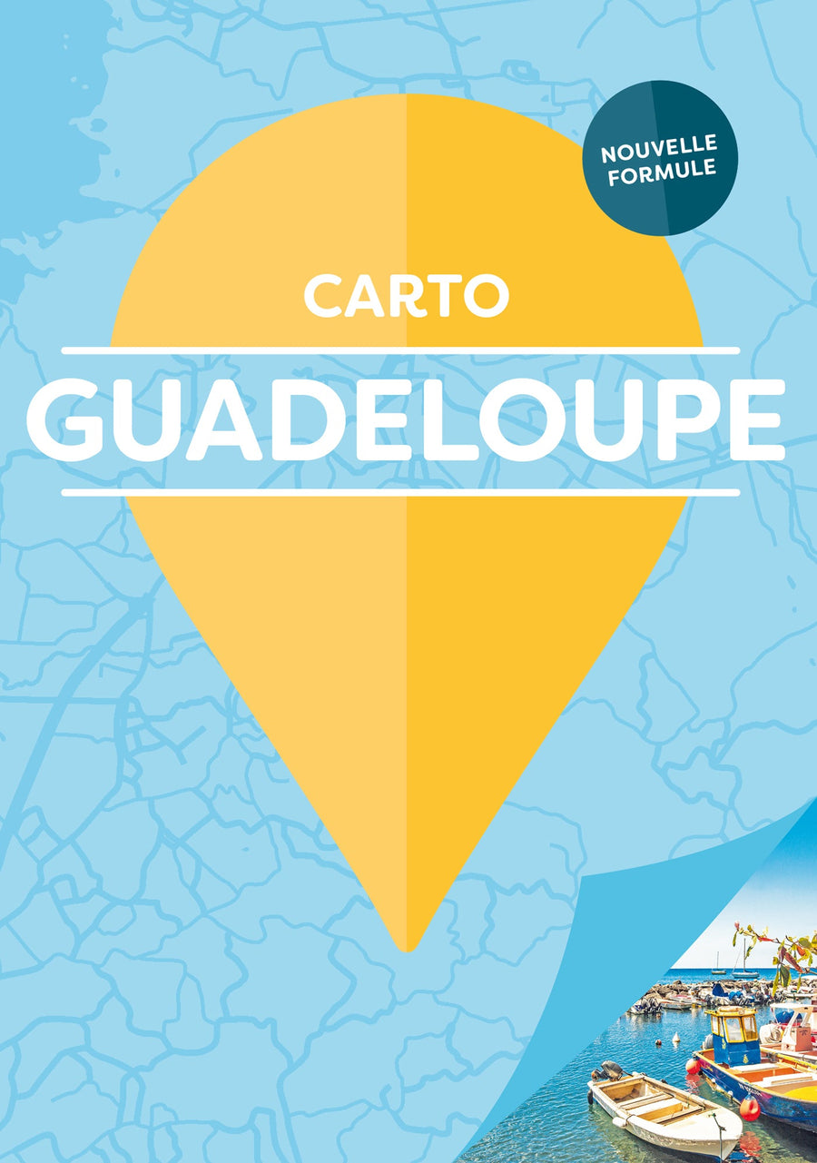 Guide de poche - Guadeloupe | Cartoville carte pliée Gallimard 