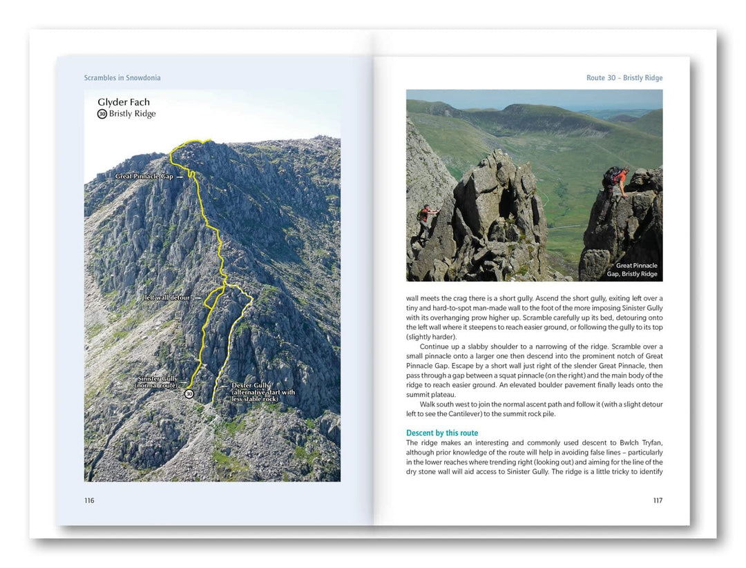 Guide de randonnées (en anglais) - Scrambles in Snowdonia | Cicerone guide de conversation Cicerone 