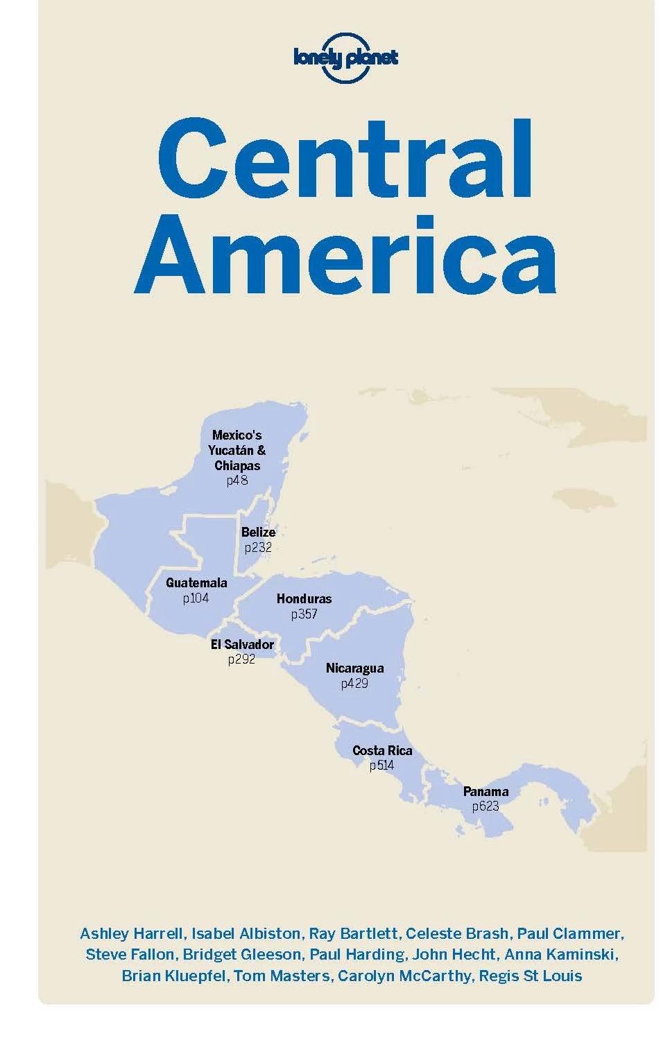 Guide de voyage (en anglais) - Central America | Lonely Planet guide de voyage Lonely Planet 