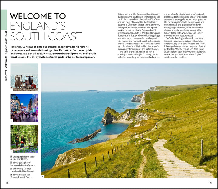 Guide de voyage (en anglais) - England's South Coast | Eyewitness guide de voyage Eyewitness 