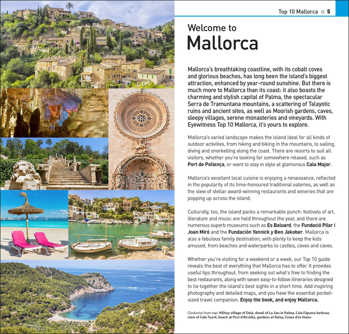 Guide de voyage (en anglais) - Mallorca Top 10 | Eyewitness guide petit format Eyewitness 