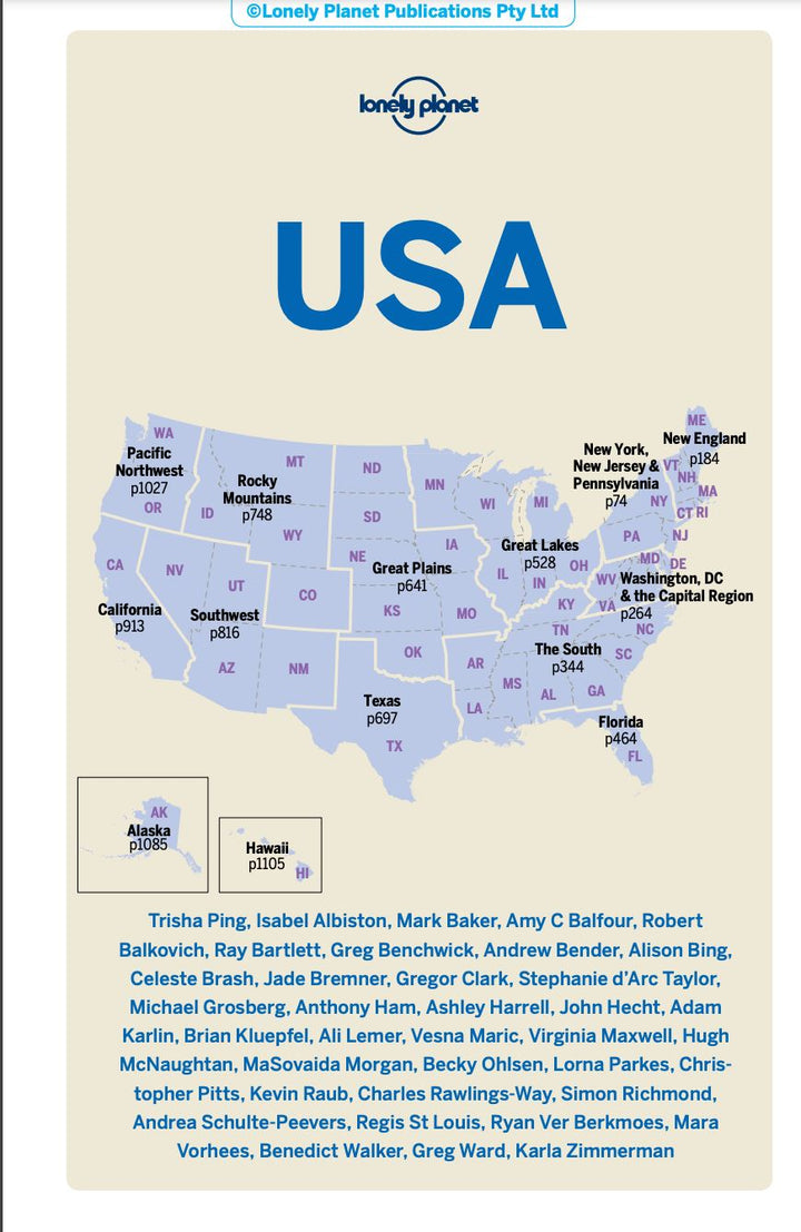 Guide de voyage (en anglais) - USA | Lonely Planet guide de voyage Lonely Planet EN 