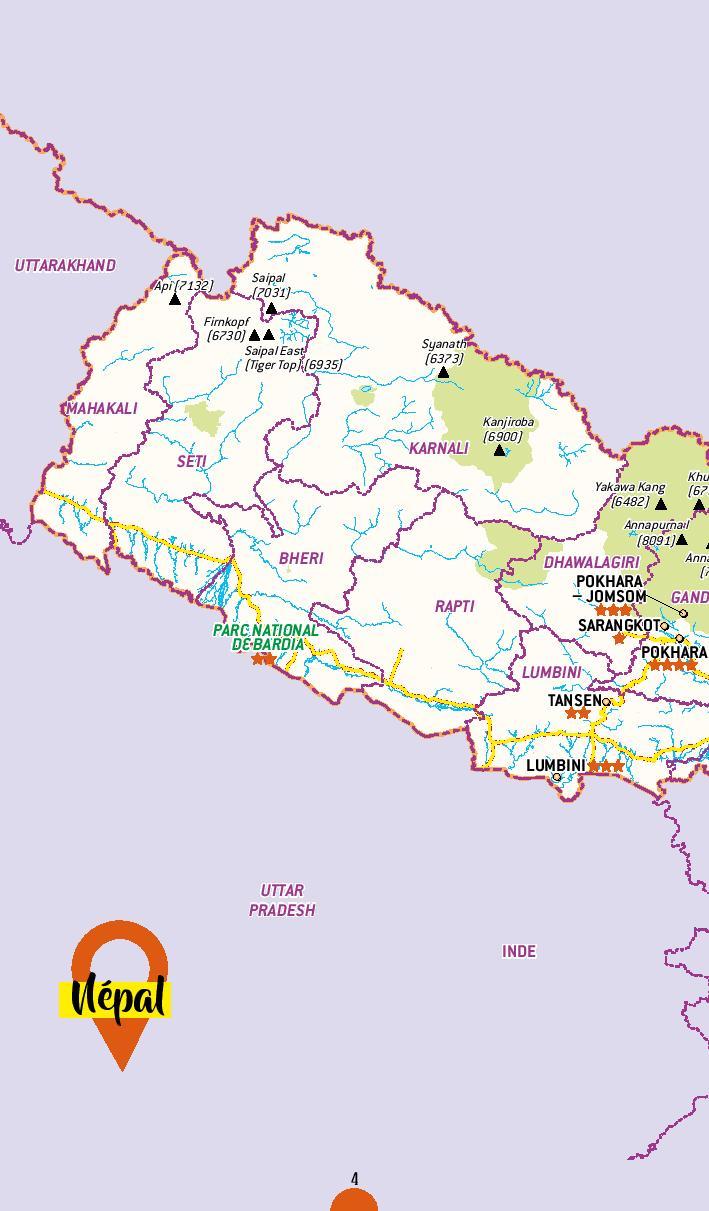 Guide de voyage - Népal, Bhoutan 2020 | Petit Futé guide de voyage Petit Futé 