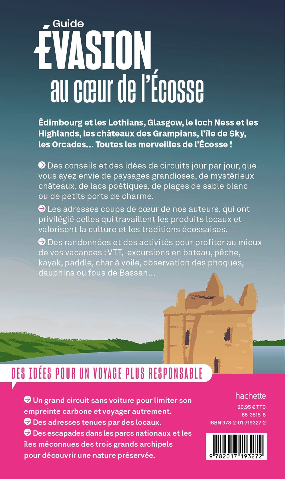 Guide Evasion - Ecosse - Édition 2023 | Hachette guide de voyage Hachette 
