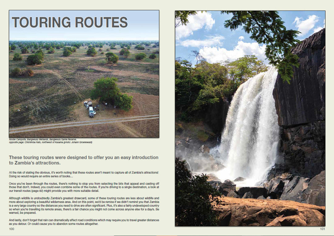 Guide pratique - Zambie en autonomie (en anglais) | Tracks4Africa guide de voyage Tracks4Africa 