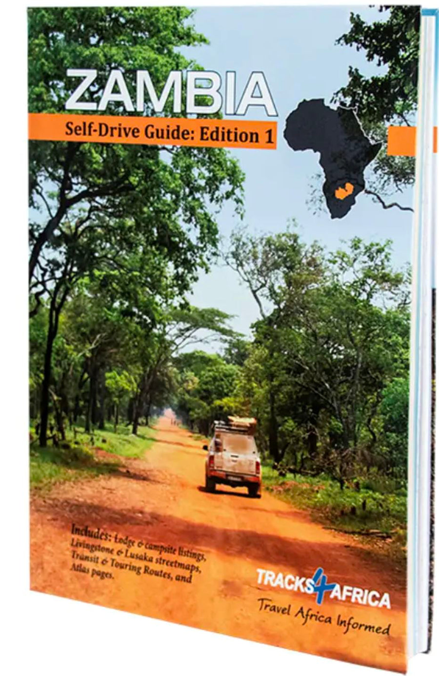 Guide pratique - Zambie en autonomie (en anglais) | Tracks4Africa guide de voyage Tracks4Africa 