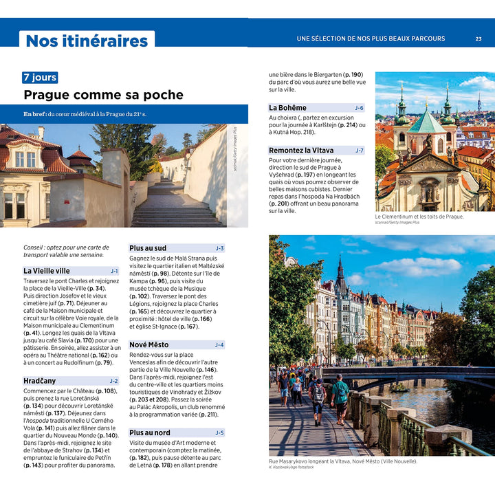 Guide Vert - Prague - Édition 2023 | Michelin guide de voyage Michelin 