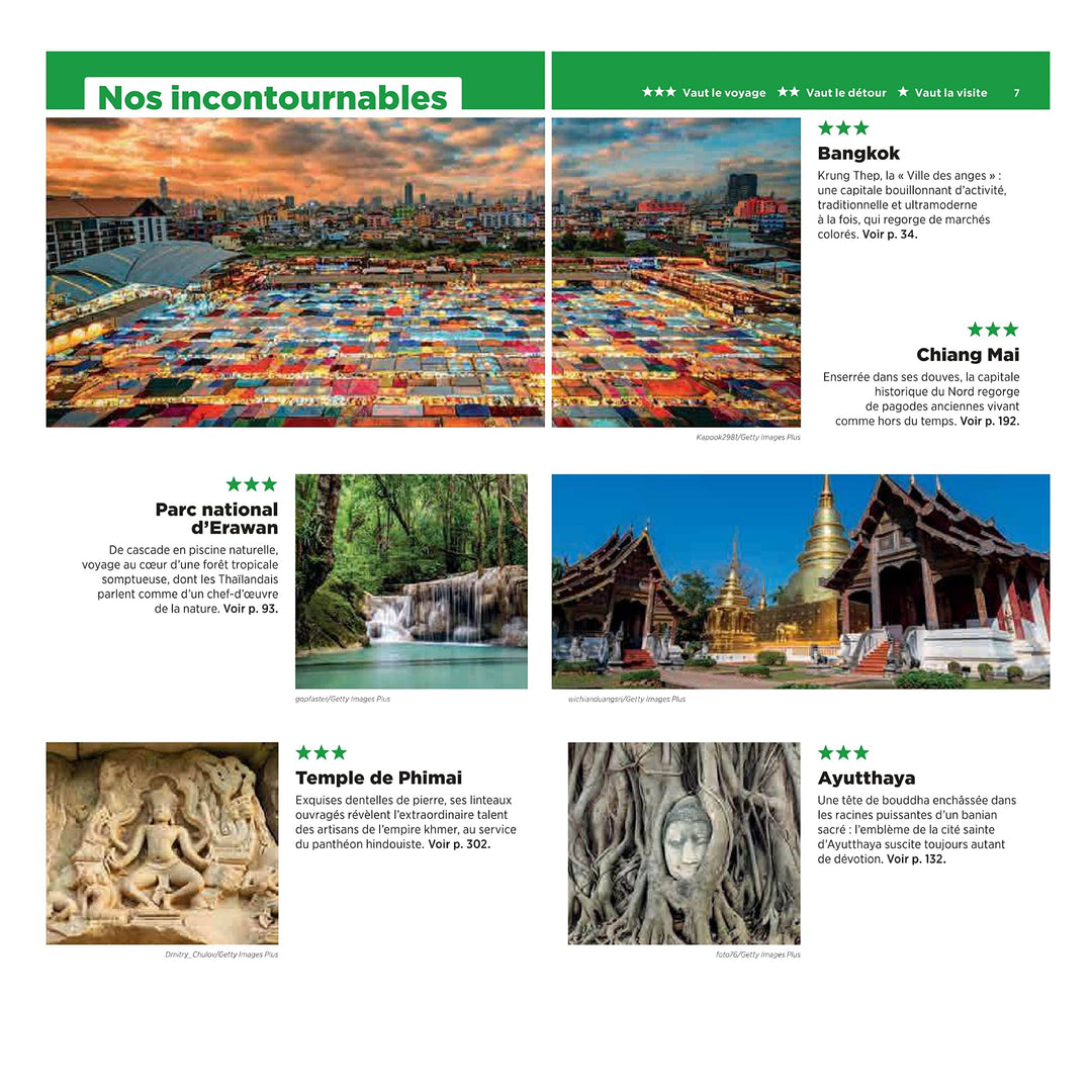 Guide Vert - Thaïlande - Édition 2022 | Michelin guide de voyage Michelin 