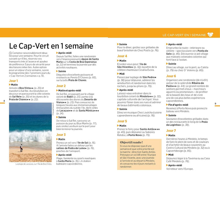 Guide Vert Week & GO - Cap Vert - Édition 2023 | Michelin guide petit format Michelin 