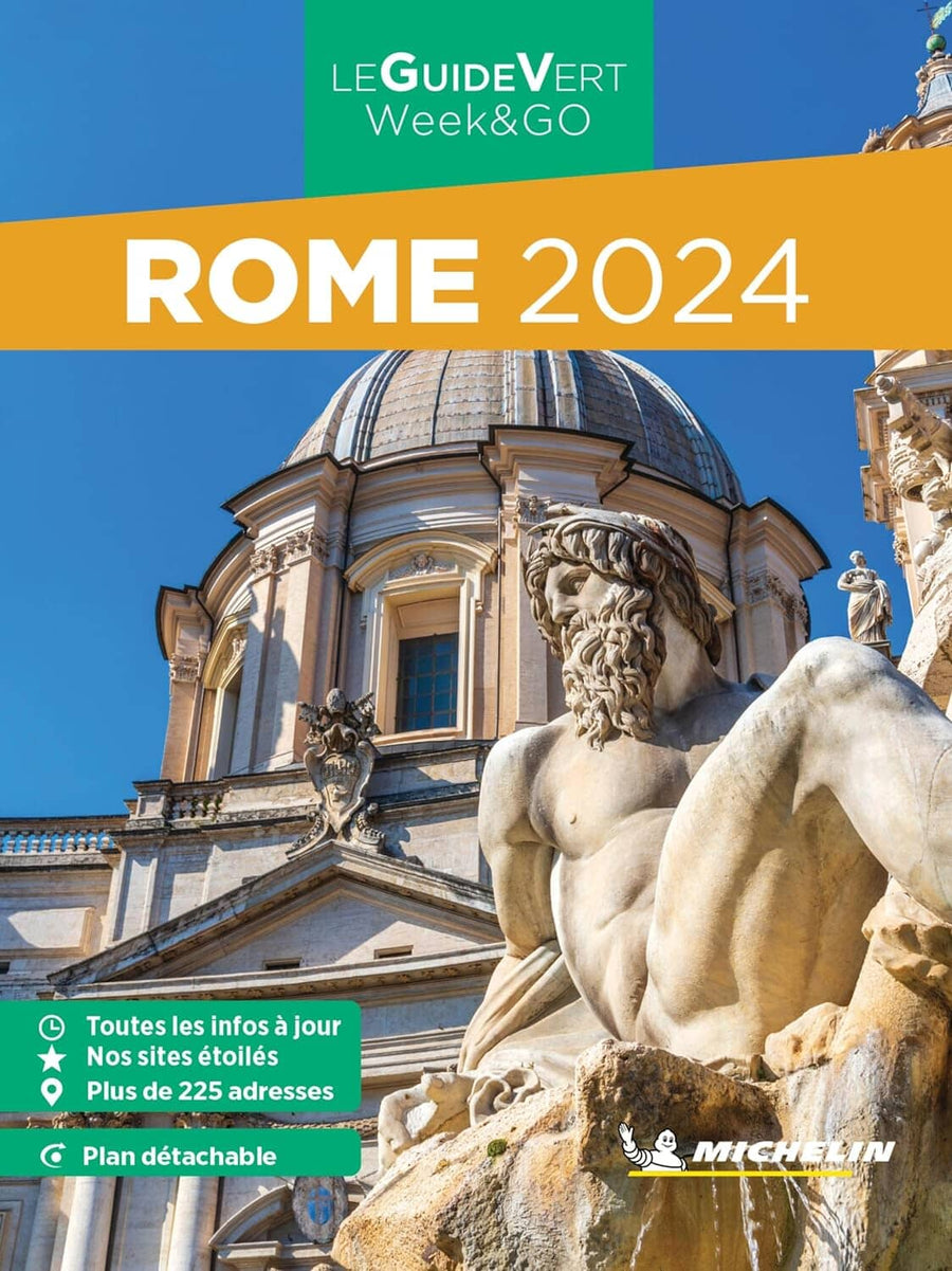 Guide Vert Week & GO - Rome 2024 | Michelin guide petit format Michelin 