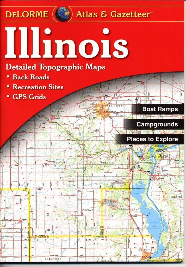Illinois, Atlas and Gazetteer by DeLorme