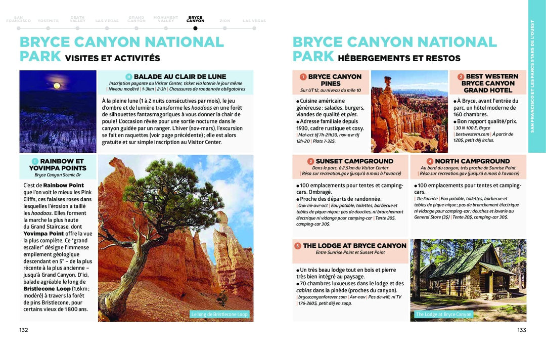 Le guide Simplissime - Parcs nationaux de l'ouest américain - Édition 2023 | Hachette guide de voyage Hachette 