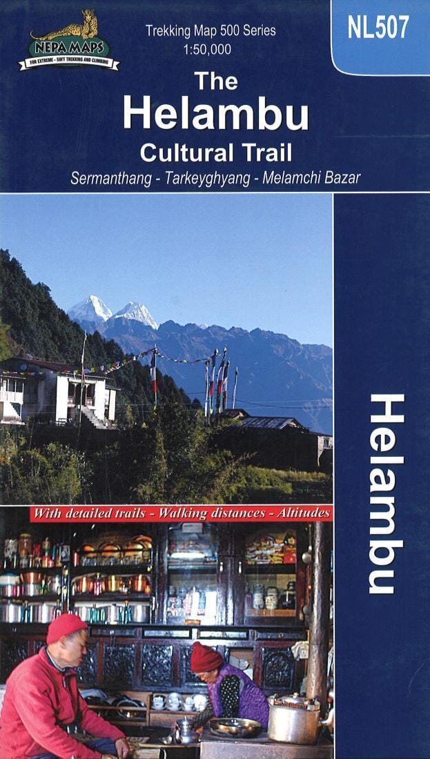 The Helambu Cultural Trail | Himalayan MapHouse Pvt. Ltd Hiking Map 