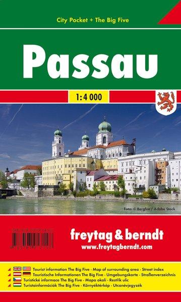 Plan de poche - Passau | Freytag & Berndt carte pliée Freytag & Berndt 