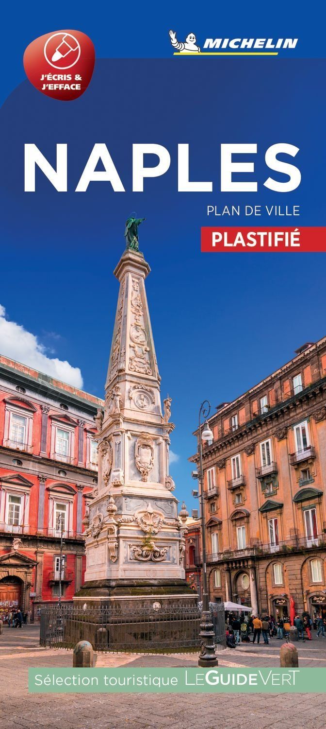 Plan de ville plastifié - Naples | Michelin carte pliée Michelin 