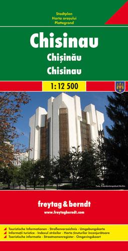 Plan détaillé - Chisinau (Moldavie) | Freytag & Berndt carte pliée Freytag & Berndt 