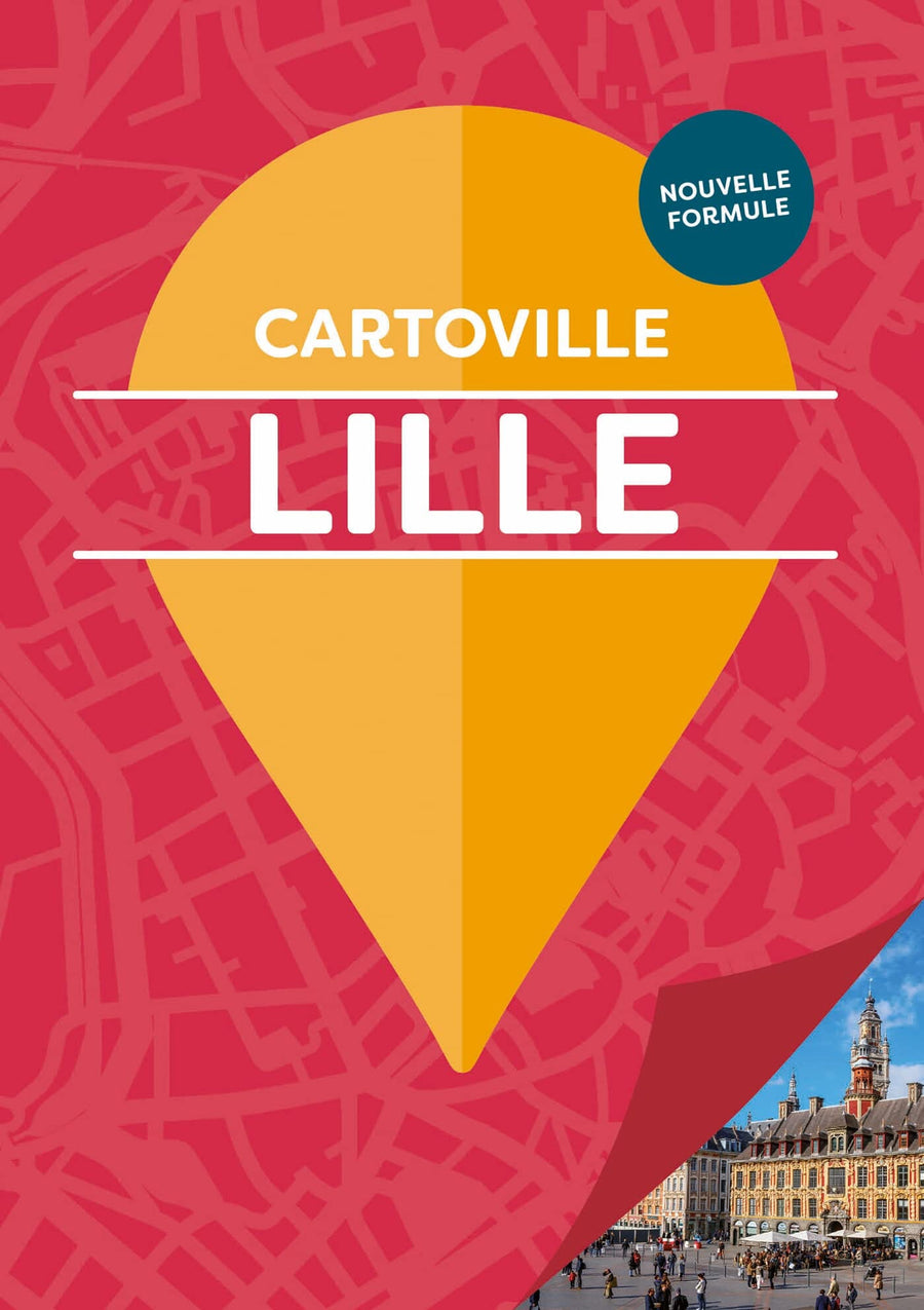 Plan détaillé - Lille | Cartoville carte pliée Gallimard 